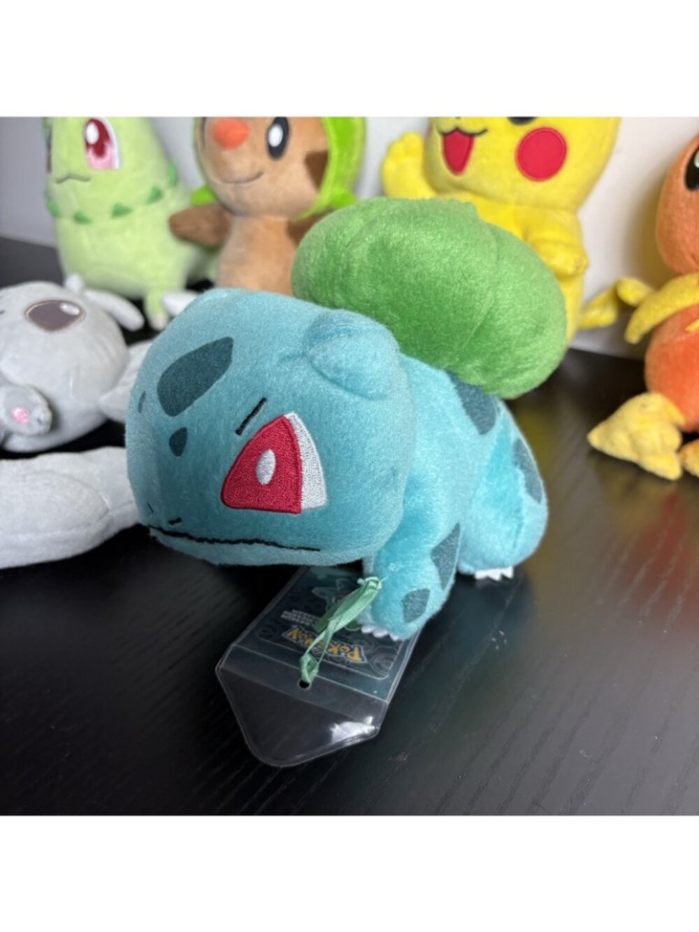 Tomy POKEMON Plush Lot 2012/2013 Bulbasaur Chikorita Chespin Torchic Pikachu ++ - Picture 5 of 11